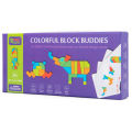 Colorful Block Buddies l Block Buddies Educational Block Game for Kids l. 