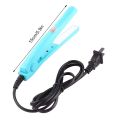 Mini Ceramic Hair Straightener Curler Flat Iron Curling Iron Curly Hair Iron Hair Straightener Brush Flat Iron Styling Tool. 