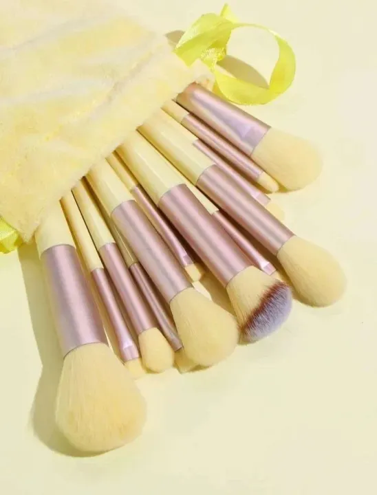 HUXIA Beauty 13pcs Makeup Potli Brushes Set Multi Color