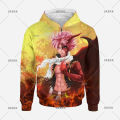 Fairy Tail Zip Up Hoodie Men Clothing 3D Etherious Natsu Dragneel Printed Hoodies Women Harajuku Fashion Tops y2k Pullover Hoody. 