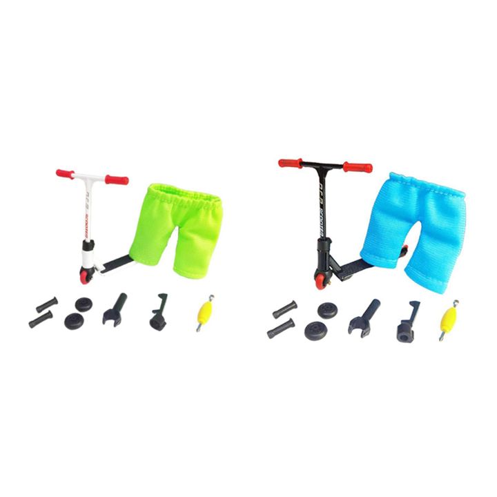Finger Scooter Spielzeug Set - Skateboard Miniatur Für Kinder & Teens