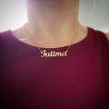 Customize Name Necklace, Ayesha name locket, Custom Name Locket, For Girls & Boys (PERFECT GIFT TO SEND YOUR WIFE , FIANCE, HUSBAND, FATHER , OR ANY ONE). 