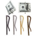 1Pc Metal bifold money clip bar wallet replace parts spring clamp cash holder. 