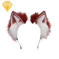 BODHI Party Hair Hoop Japanese Style Cosplay Furry Animal Cat Ears Headband. 
