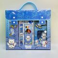Sanrio stationery set high-looking Kuromi stationery box crayon pencil set children's gift. 
