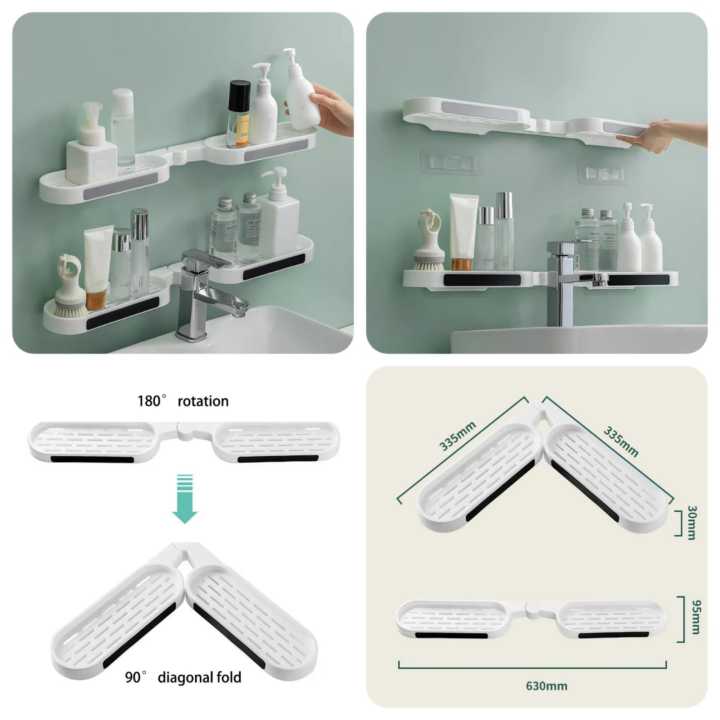 Wall-Mounted Revolving Rack, Premium quality