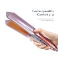 kemei km-473 - Professional Hair Crimper wide plate instant heating - pink. 