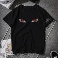 Anime Eye Tshirt For Japanese Girls Boys Fans Digital Printed Tee. 