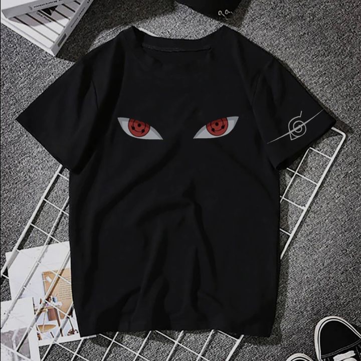 Anime Eye Tshirt For Japanese Girls Boys Fans Digital Printed Tee