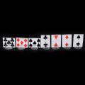 High quality transparent plastic stand for 2mm paper card, board game components. 