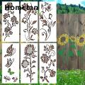 Flower Stem Stencil Template Diy Flower Stems Stencil Set for Painting Projects Natural Leaf Shapes Template for Fence Decoration Buyers' Favorite Customizable Wall Stencil Patterns. 