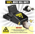 Modern Mouse Trap Plastic High Quality Rat Catcher Reusable Convenient Mice Killer For Households Eliminates Mouse Effective for Indoor and Outdoor. 