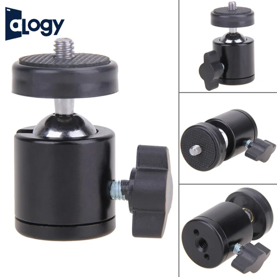 ALOGY Mini Ball Head Screw Mount for DSLR Camera Tripod Ballhead