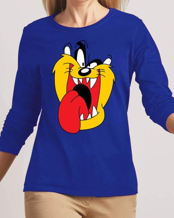 Angry Dog New Fashion Royal High Printed Design High Quality T-shirt For Women