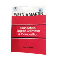 High School English Grammar and Composition by Wren and Martin high quality imported book paramount book. 