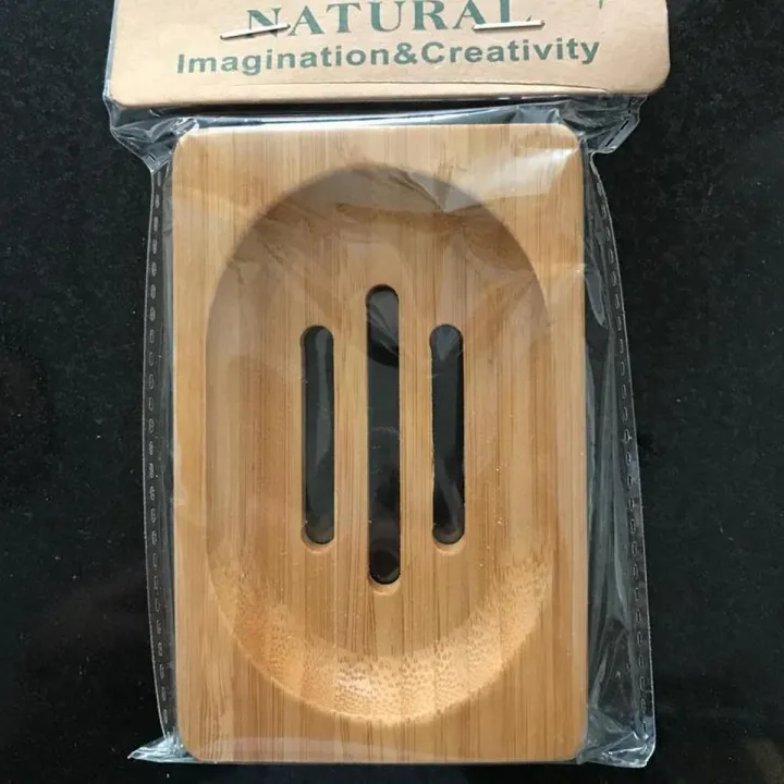 SOAP%20DISH%20COUNTER%20TOP%20BAMBOO%20WOOD%20WITH%20RUBBER%20PADS%20SQUARE%20SHAPED%20-%20Image%202
