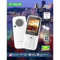 Etachi E7 2020 - 2.4 Inch Display - Dual Sim - 3500mAH Battery - Wireless FM Radio - Powerful Torch Light - Auto Call recording - 1000 Contacts memory - Bluetooth - Audio & Video Player - PTA Approved - 1 Year Brand warranty. 