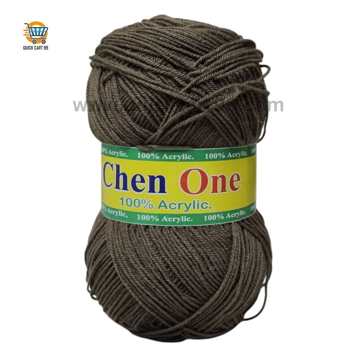 🧶 ChenOne 3-Ply Wool Yarn – 100% Imported Acrylic 🧵 | 90-100g Balls for ...