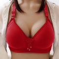 Non Wired Brazier for Women Plain Foam Padded Lifting Bras for Girls with Adjustable Straps and Back Closure for B and C Cups. 