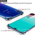 Vivo Y93 Soft Shock Proof Jelly Back Cover Transparent. 
