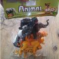 Wild Animal Zoo Toys For Kids Animal Kingdom Pack Of 6 - Akz. 