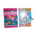 Fancy Diary with Lock for Boys, Girls, and Adults | Medium Size Notebook Diary with 100 Pages | Personal Diary with Lock and Key for Secure Writing | Stylish Designing Diary for Journaling, Planning, or Sketching | Elegant Lock Diary for Everyday Use. 