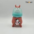 2376 Baby Glass Feeders Bottle wide Neck Teat Imported Baby Glass Feeder Bottle for Kids. 