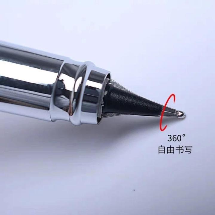 Hero 001 Fountain Pen Metal Ink Pen With A 360 Degree Nib Blue Color Reversible Nib Stationery Office school supplies Writing
