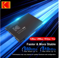 KODAK Sata3 SSD 2.5 inch 128GB Hard Drives Internal Solid State Drive 550MB/S For Laptops and Desktops. 