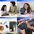 LCD Writing Tablet Electronic Slate E-writer Digital Memo Pad Erasable Writing Board Learning Toys And Gadgets For Educational And Daily Life Routine Notebook Purpose - 6.5 Inch. 