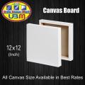 Canvas Board 12x12 inches, Canvas Board for Painting, Canvas for Painting, Canvas Painting, Canvas Board, Canvas Board for Artist, Canvas Board for Painting 12x12 Inches ( 1 Pcs ). 