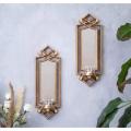 Decor Wall candle holder Mirror antique design for room decor best for gift. 