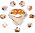 Neck and Shoulder Massager with Heat Hands Free Belt Deep Kneading Massagers U Shape Electrical Back Neck Shoulder Massager Deep Kneading Neck Massager with Heat Neck Back and Shoulder Massager. 