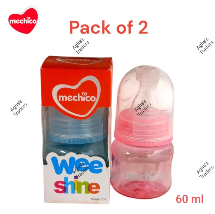 Mechico%20Wee%20Shine%20Mini%20Infant%20Baby%20Feeder%20Bottle%2060%20ml%20Pack%20of%202%20Feeder%20-%20Image%202