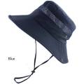 UPF 50+ Bucket Hat Summer Men Women Fishing Boonie Hats UV Protection Long Large Wide Brim Bob Hiking Sun Hat Outdoor Cap Bob. 