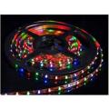 Multicolor Flashing Led Light Strip With 12V Adapter - With Remote (5 Meter). 