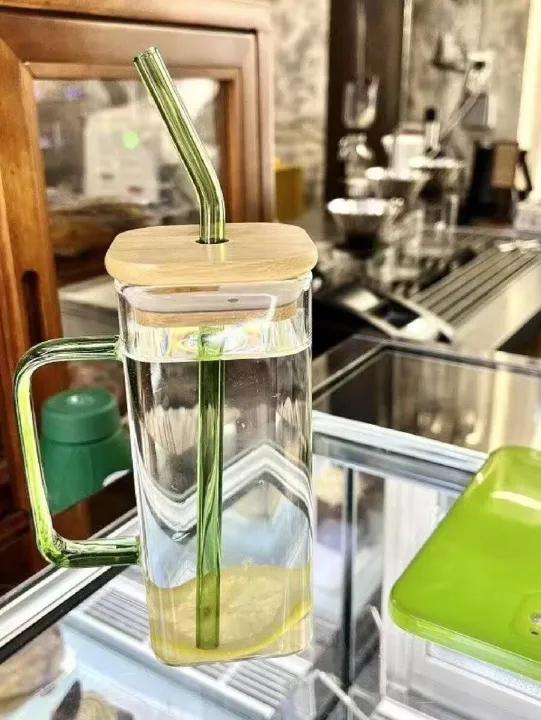 Aesthetic%20Glass%20Mug%20with%20Bamboo%20Cap%20&%20Reusable%20Straw%20%E2%80%93%20Pinterest%20Find%20Heat-Resistant%20Square%20Mug%20with%20Handle%20for%20Iced%20Beverages,%20Smoothies,%20Cocktails%20&%20Infused%20Water%20,%20Hot%20Drinks%20for%20Grils%20%7C%20%20Woman%20-%20Image%208
