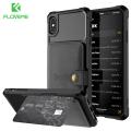 【BestGO】 FLOVEME Card Holder Magnetic Phone Case Phone 11 SE 2020 For iPhone 6 7 8 Plus Universal  For iPhone XR X XS  Business Full Protective Phone Cover For XS Max Case. 