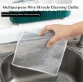 Multifunctional Non-Scratch Dish Washing Cloth Multipurpose Cook Ware Magical Cleaner. 