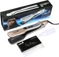 iGutech Hair Straighteners Flat Iron,Professional steam Hair Straightener, Anti-Scald Comb, Adjustable Temp and Auto-Off Function. 