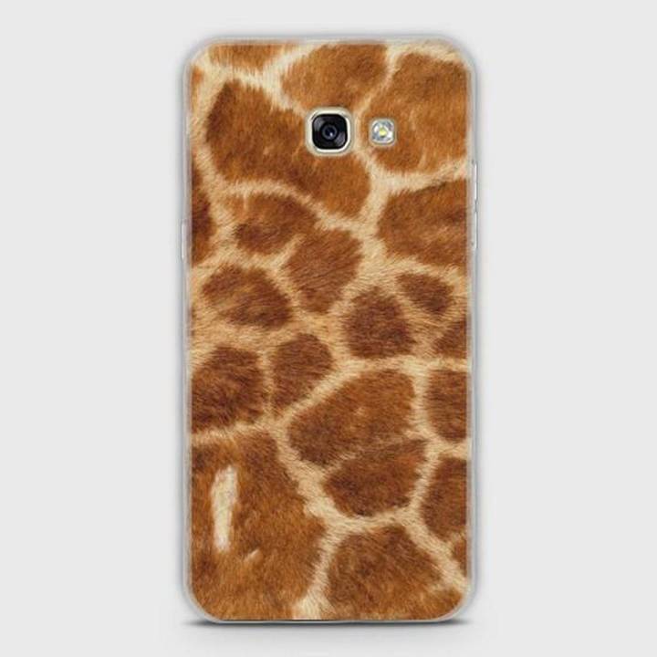 Samsung A7 2017 (A720) Cover - SkinLee HQ Hybrid Case (Soft) - Furry Giraffe Texture - SKINLEE-404-1-130-39