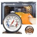 Stainless Steel Dial Oven Thermometer Grill Temperature Gauge For Home Kitchen Food Meat - Hang or Stand in Oven. 