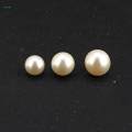 100 Pieces Pearl Rivet Studs White Pearl Beads for Crafts Jeans Bags Shoes Clothes Decoration , 8mm. 