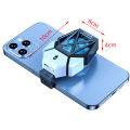 Universal Mini Mobile Phone Cooling Fan Radiator Turbo Hurricane Game Cooler Cell Phone Cool Heat Sink For Phone Cologo. 