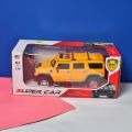 Rechargeable Remote Control Hummer Car with Door Open & Close 4 x 4 Jeep Yellow Color High Quality. 
