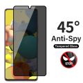 Samsung A71 Privacy Protector 45 Degree HD Tempered Glass Privacy Protector - Black. 