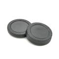 Body Cap & Rear Lens Cap Cover for Panasonic Lumix G9 G7 G95 G85 GH6 GH5 GH5S GH4 GH3 GX85 GX9 GX8 GF9 GF10, Olympus E-M10 Mark IV III II E-M1 E-M5. 