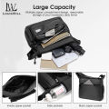 LouisWill Men Bags Messenger Bags Men's Shoulder Bag Multi-Pockets Waterproof Oxford Cloth Large Capacity Bag Wear-Resistant Backpack Business Casual Bag Fashion Crossbody Bag Cloth Bag Zipper Sling Pack Casual Bag. 