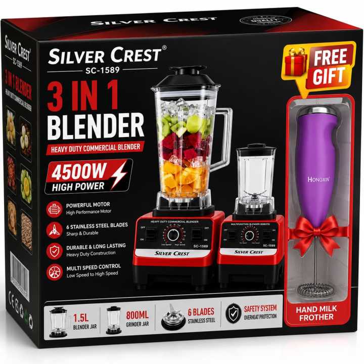 Silver%20Crest%20SC-1589%20Commercial%20Blender%204500W%203%20in%201%20Heavy%20Duty%20Juicer%20Mixer%20Grinder%20with%20FREE%20Hand%20Milk%20Frother%20-%20Image%204