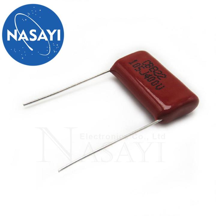 10PCS CBB22 capacitor 400V105J 105J400V foot distance 20MM 1UF